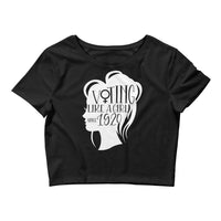 Voting Like a Girl Crop Tee