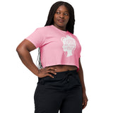 Vote Like A girl Crop Tee